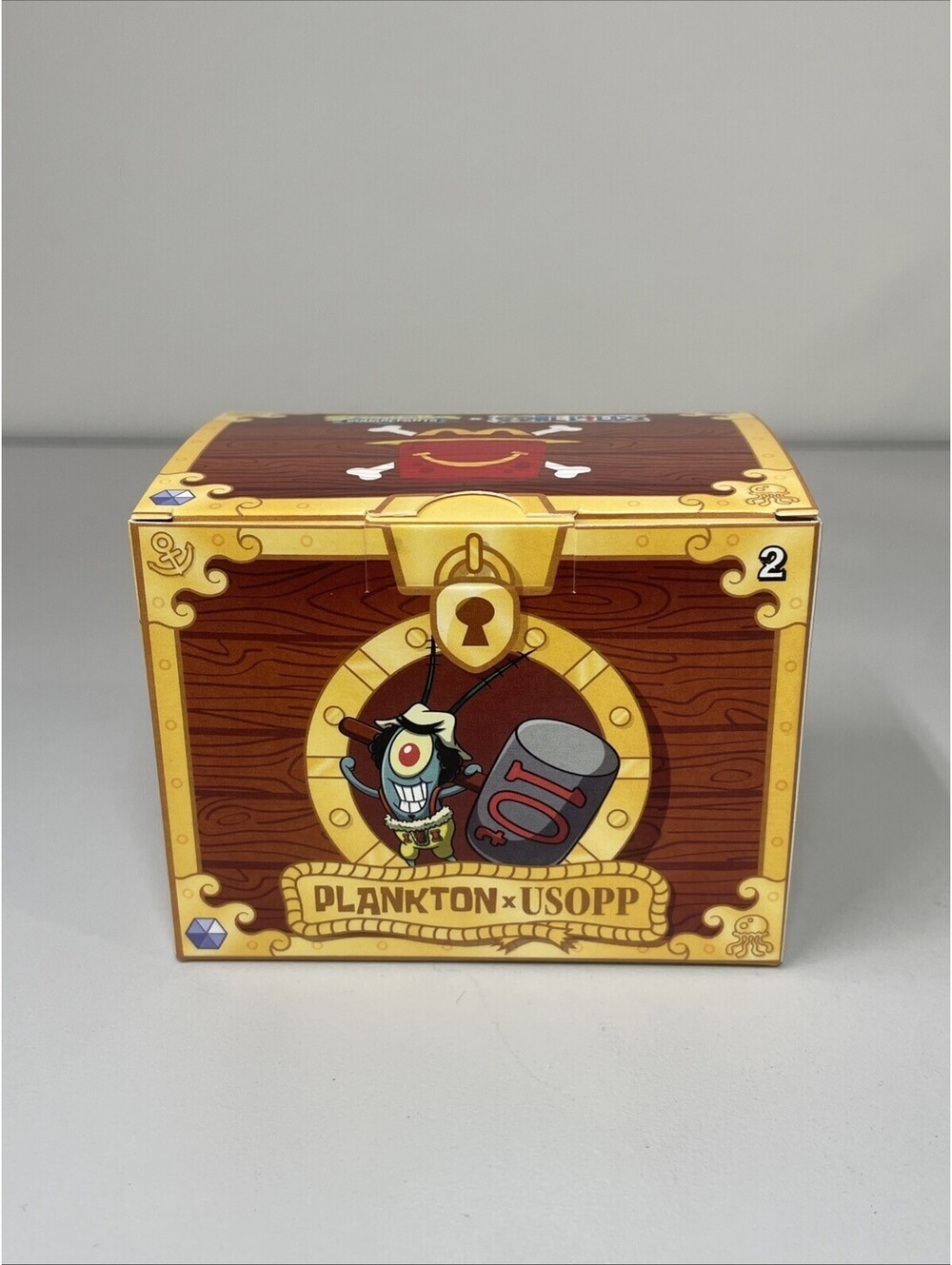 New! Mcdonald's 2026 Spongebob Squarepants X One Piece 2026 Toy PLANKTON x USOPP